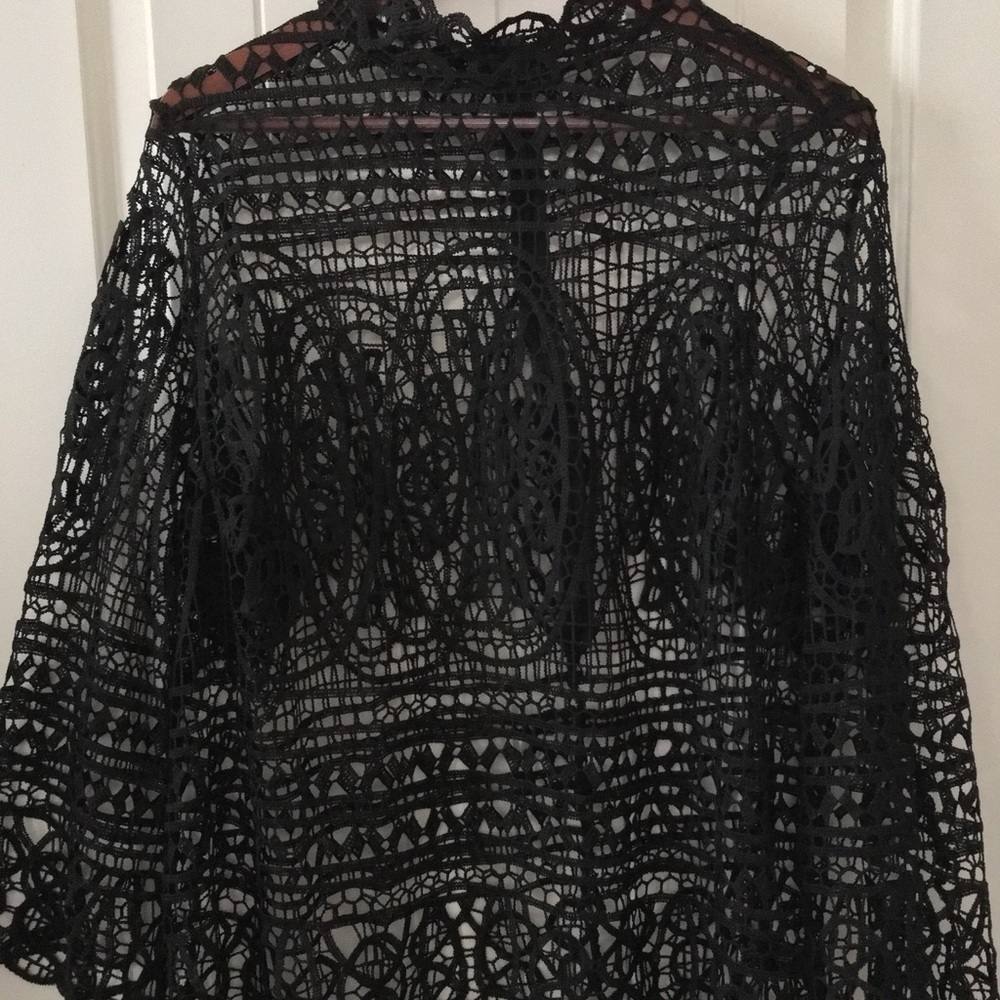 Black Lace blouse